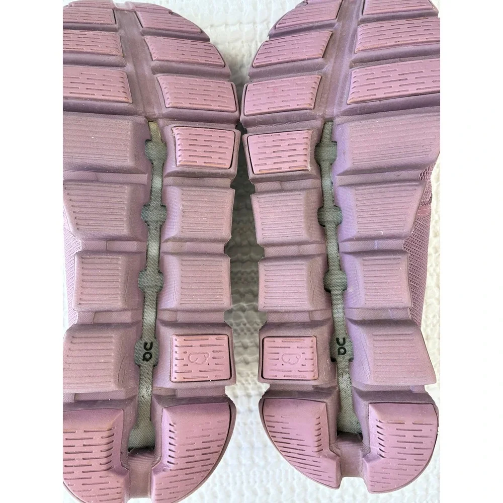 On Running Women's Cloud 5 Sneakers Fig/Quartz US 10 EU 42 Walking Active - Picture 9 of 16